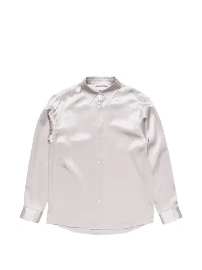 Acne Studios Button-down Shirt In White