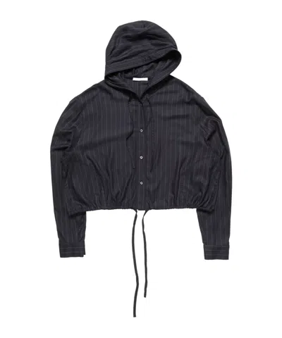 ACNE STUDIOS BUTTON-UP WOOL OVERSHIRT