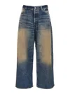 Acne Studios Womens Dark Blue 2023 Wide-leg Denim Jeans