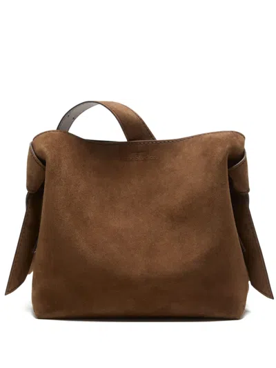 Acne Studios C10273 295-cognac Brown In Purple