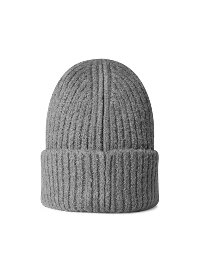 Acne Studios Korval Wool Blend Beanie In Gray