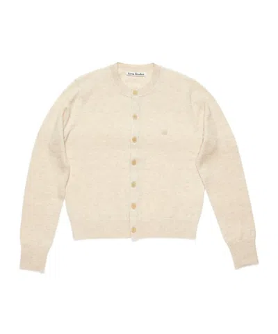 Acne Studios Cadigan Sweater In Brown