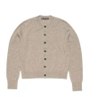 Acne Studios Cadigan Yak Wool In Mixed Color