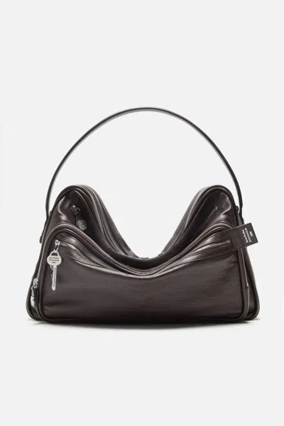 Acne Studios Camero Camera Bags In Brown