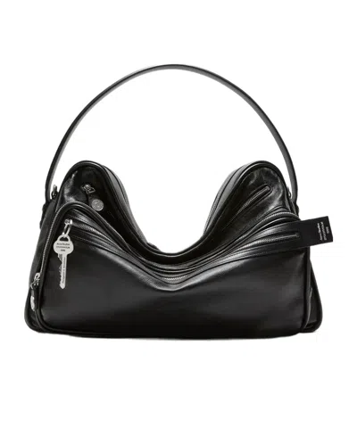 Acne Studios Camero Camera Shoulder Bag In Black