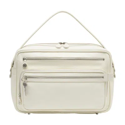 Acne Studios Camero Camera Shoulder Bag In Neutral