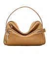 Acne Studios Camero Camera Suede Leather Shoulder Bag In Brown