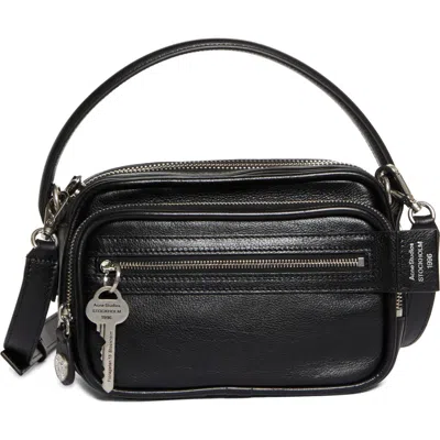 Acne Studios Camero Kit Leather Handbag In Black