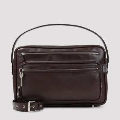 Acne Studios Camero Leather Handbag (w 28cm X H 42cm X D 11cm) - Unisex Shoulder Bag In Brown