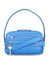 Acne Studios Camero Leather Party Bag In Blue