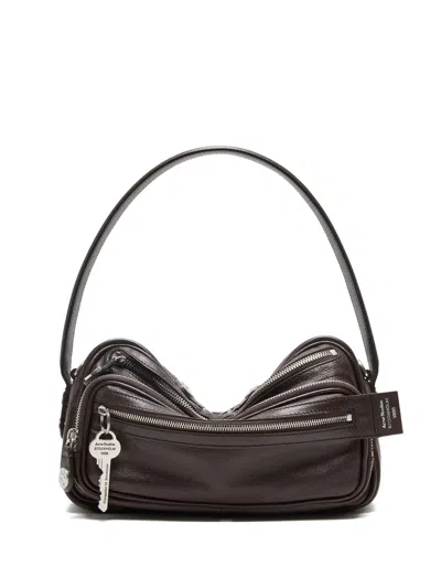 Acne Studios Camero Party Bag Woman Chocolate