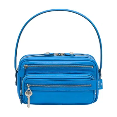 Acne Studios Camero Party Shoulder Bag In Blue