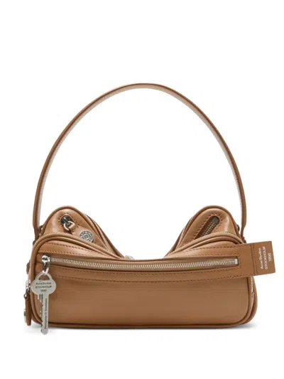 Acne Studios Camero Party Shoulder Bag In Brown