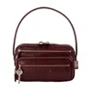 Acne Studios Camero Party Shoulder Bag In Red