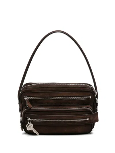 Acne Studios Camero Party Shoulder Bag Woman Brown
