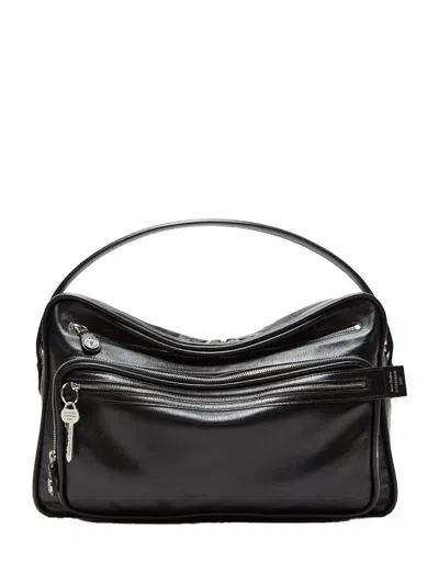 Acne Studios Camero Shoulder Bag In Black