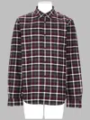 Acne Studios Camicia In Cotone A Quadri In Multi