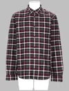 Acne Studios Camicia In Cotone A Quadri In Multi