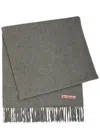 Acne Studios Canada Cashmere Scarf In Grey