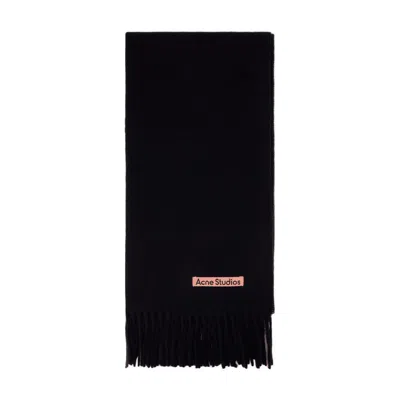 Acne Studios Canada Scarf In Black