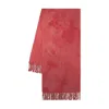 Acne Studios Canada Tie Dye Scarf In Pink
