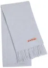 Acne Studios Canada Wool Scarf In Blue