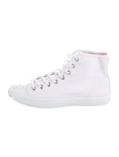 Pre-owned Acne Studios Canvas Sneakers In Neutral