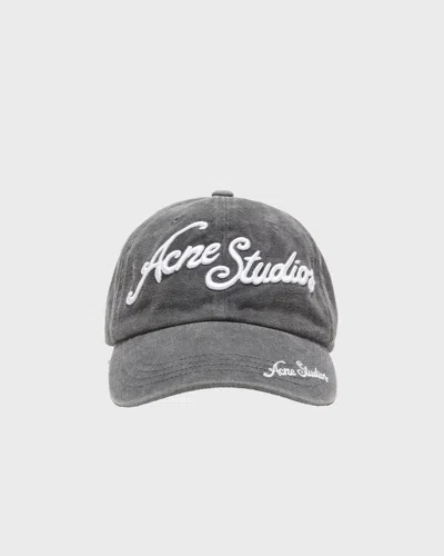 Acne Studios Keps 3d Logo Svart