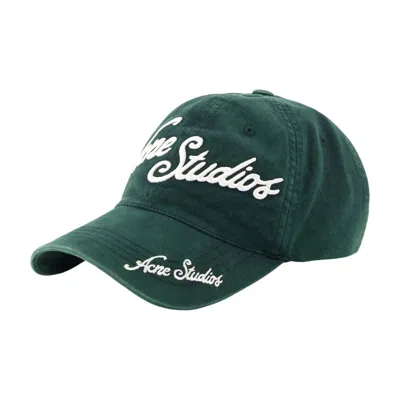 Acne Studios Cap -  - Cotton - Green