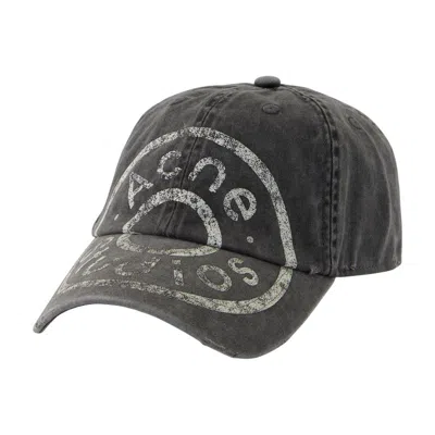 Acne Studios Cap In Gray
