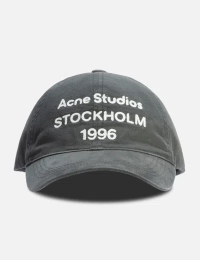 Acne Studios Cap In Blue