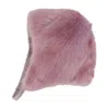 Acne Studios Purple Shearling Hat In Pink
