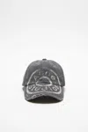 Acne Studios Cap Printed Logo In Black