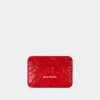 Acne Studios Porte-carte -  - Cuir - Rouge In Red
