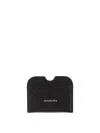 Acne Studios Leather Card Holder Black