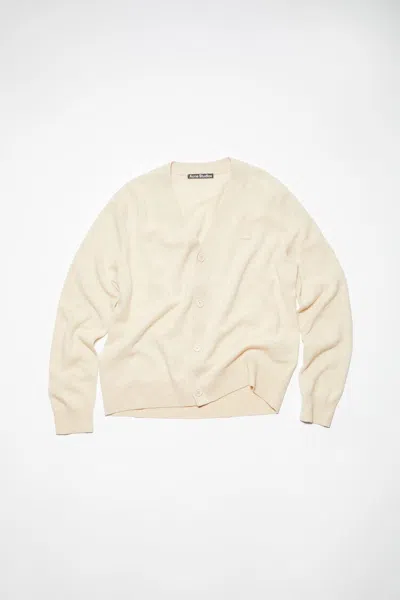 Acne Studios Cardigan - Fa-ux-knit000029 Clothing In Nude & Neutrals