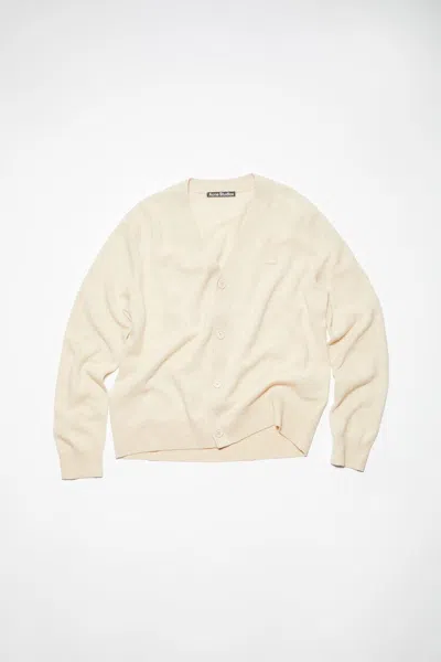 Acne Studios Cable Wool Jumper Oatmeal In Nude & Neutrals