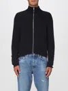 Acne Studios Zip-fastening Cardigan In Black