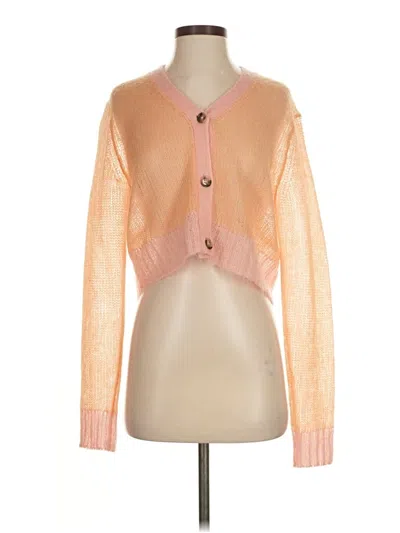 Pre-owned Acne Studios Cardigan Sweater In Orange