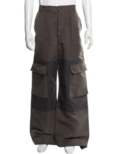 Pre-owned Acne Studios Cargo Pants In Green