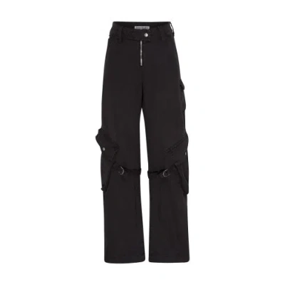 Acne Studios Cargo Trousers In Charcoal_grey