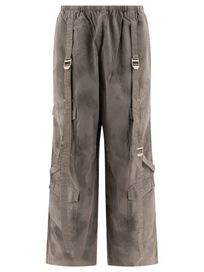 Acne Studios Cargo Trousers In Grey