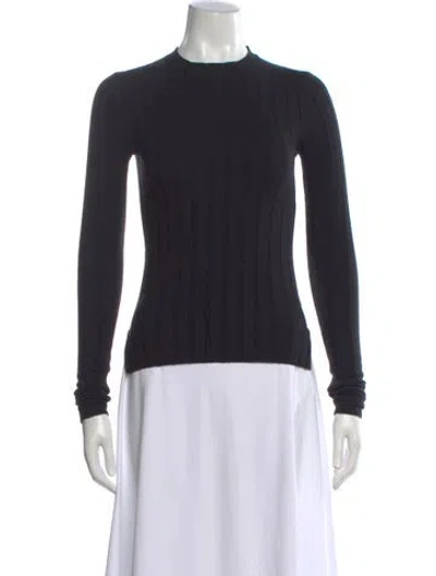 Pre-owned Acne Studios Carin Merino Wool Sweater In Black