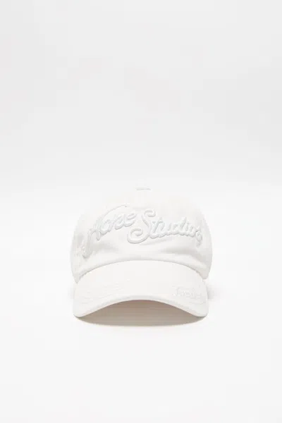 Acne Studios Carlity Tourist Lurex Logo In Neutral