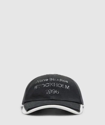 Acne Studios Carliy 1996 Cap In Black