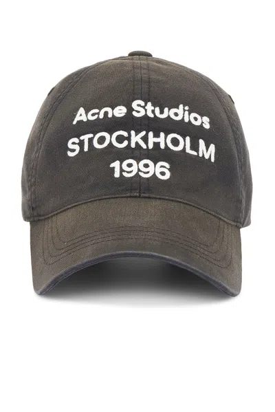 Acne Studios Carliy 1996 Cap In Black