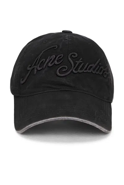 Acne Studios Carliy Venice Cap In Black