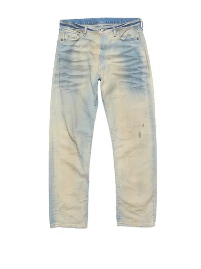 Acne Studios Carver Light Blue Cotton Jeans