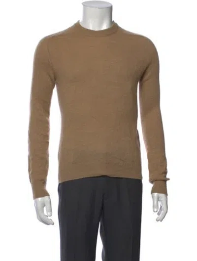 Pre-owned Acne Studios Cashmere Crew Neck Pullover In Neutrals