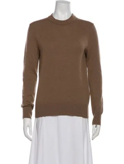 Pre-owned Acne Studios Cashmere Crew Neck Sweater In Brown